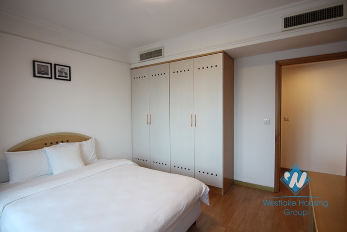 Superior serviced apartment for rent on Ngoc Khanh road, Ba Dinh